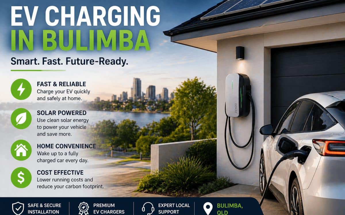 EV charging Bulimba home electric vehicle charger installation
