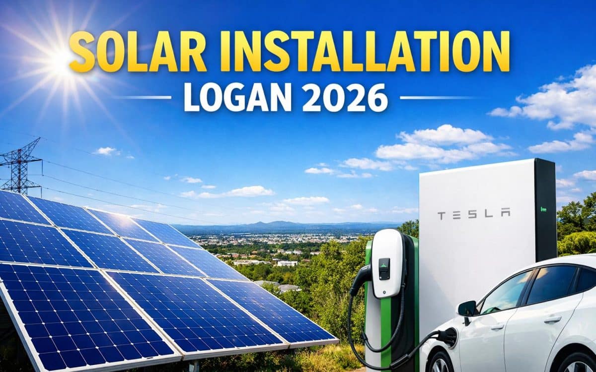 Solar installation Logan residential and commercial solar panels system Brisbane