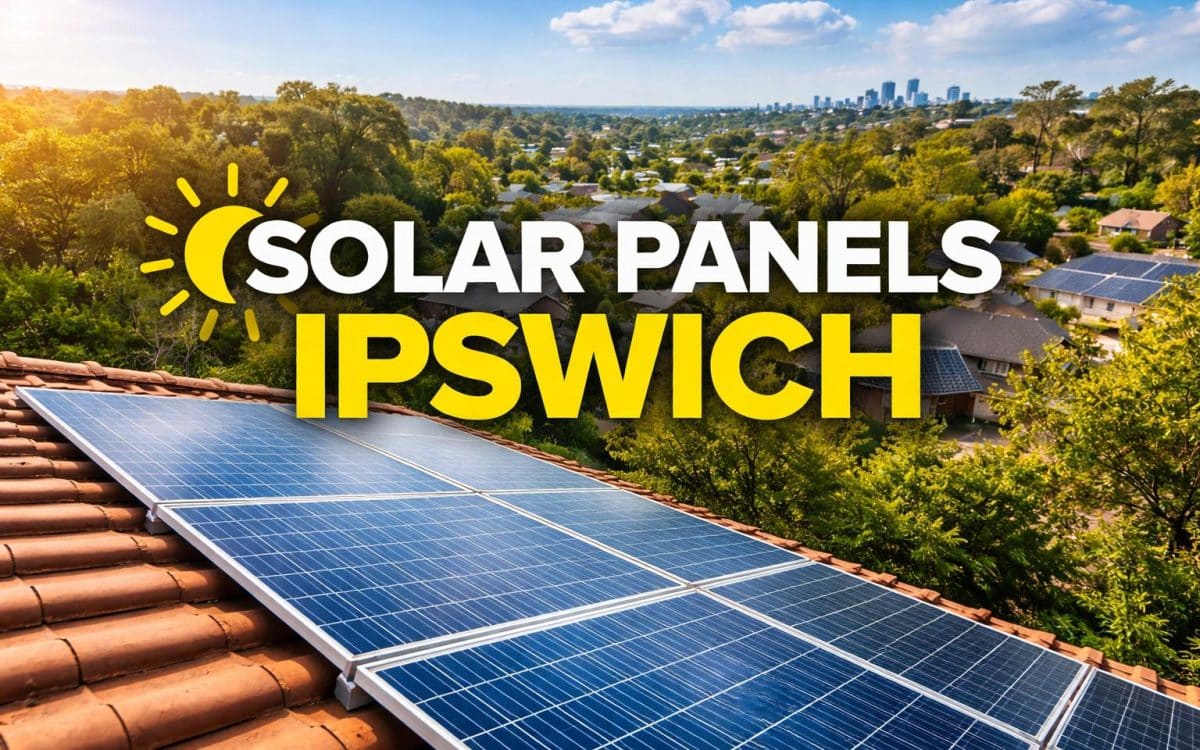 Solar panels Ipswich residential rooftop installation in Brisbane