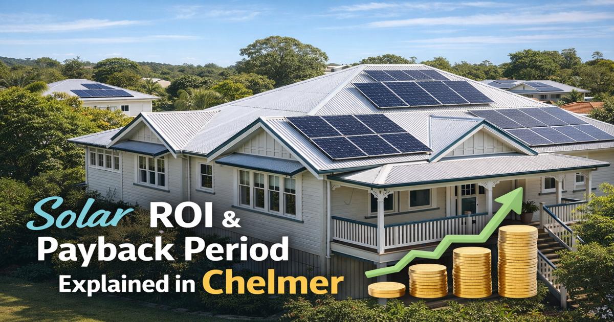 solar Chelmer Brisbane residential rooftop installation