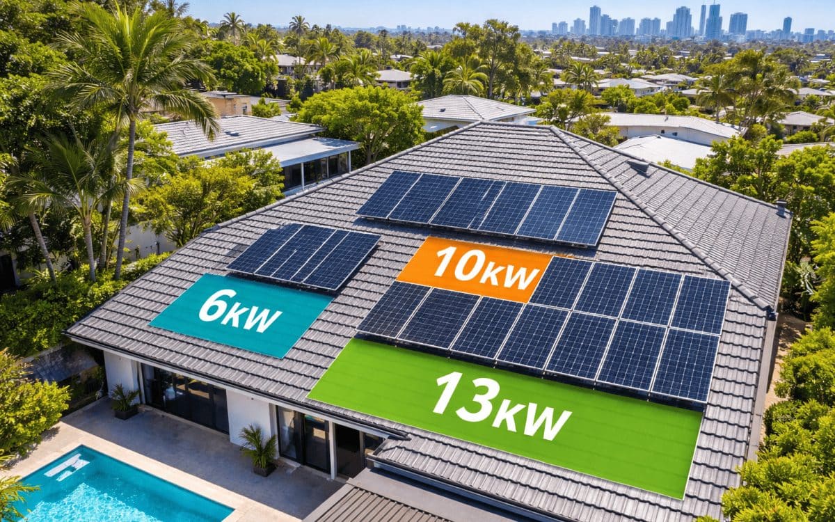 solar system size brisbane rooftop