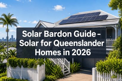 Solar Bardon installation on Queenslander home in Brisbane