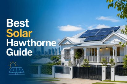 Solar Hawthorne installation on modern Brisbane home