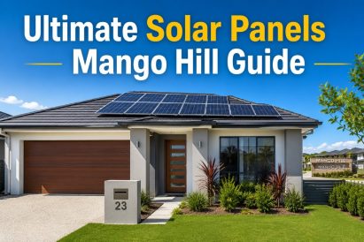 Solar panels installed on a modern home in Mango Hill Brisbane